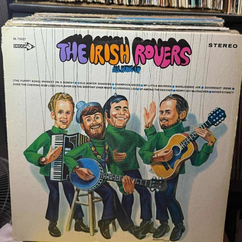 The Irish Rovers – All Hung Up Vinyl Record VG+ AB120